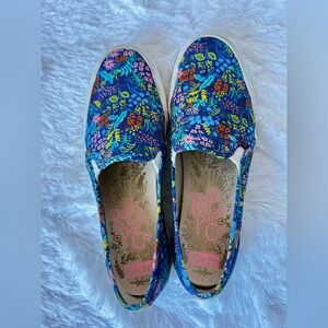 Keds Colorful Floral‎ Canvas Sneakers